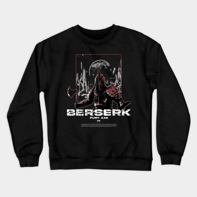 Denialj Evil Merch - Berserk Crewneck Sweatshirt by denialj